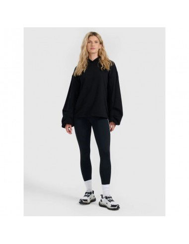 Women's sweatshirt with hood open 4F...