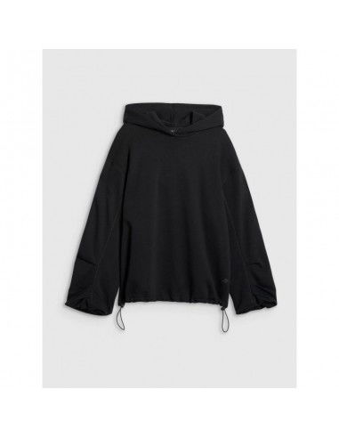 Women's sweatshirt with hood open 4F...