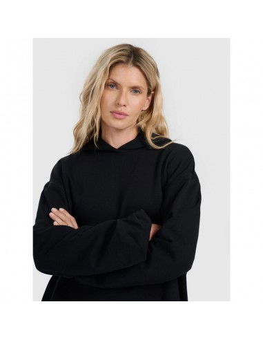 Women's sweatshirt with hood open 4F...