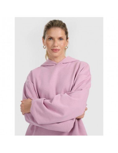 Women's sweatshirt with hood open 4F...