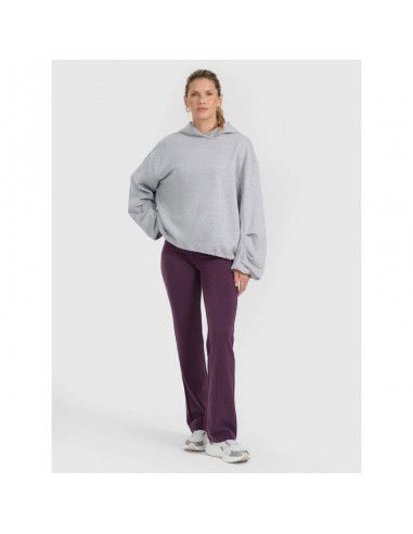 Women's sweatshirt with hood open 4F...