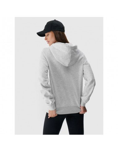 Women's sweatshirt with hood open 4F...