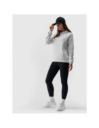 Women's sweatshirt with hood open 4F...