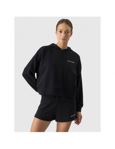Women's sweatshirt with hood open 4F...