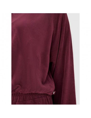 Women's velour sweatshirt without a...