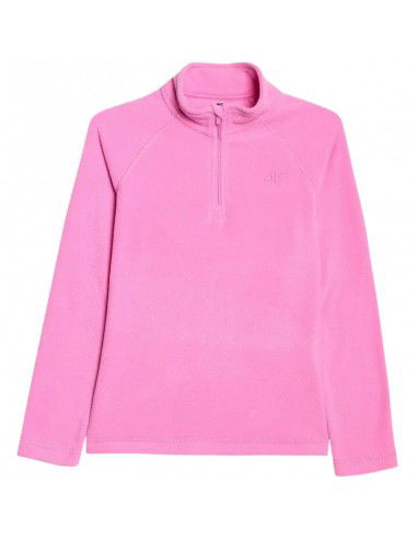 Fleece sweatshirt for girls 4F F060...