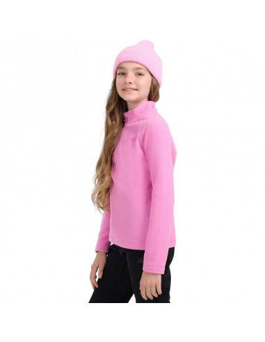 Fleece sweatshirt for girls 4F F060...