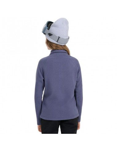 Fleece sweatshirt for girls 4F F060...