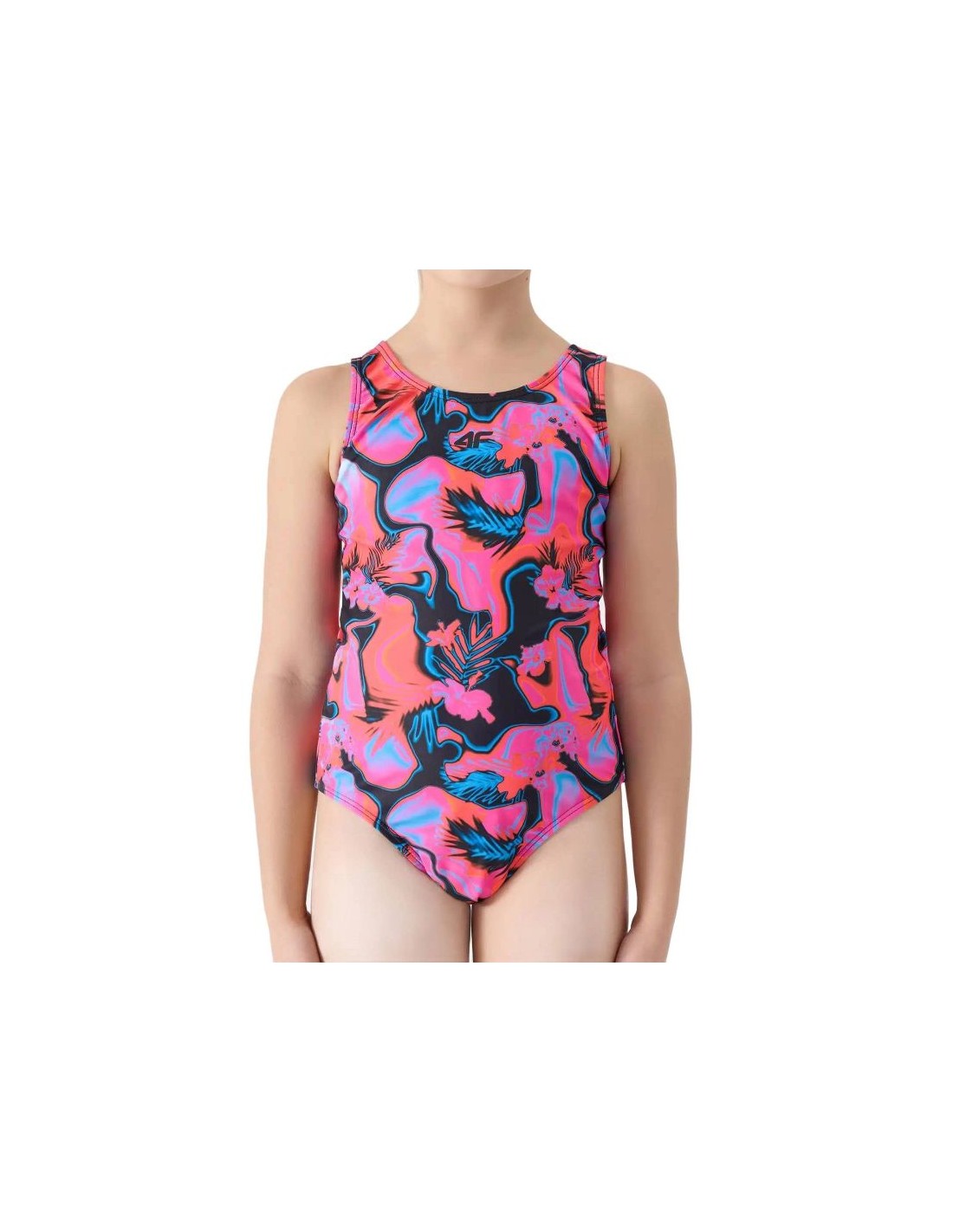 Girls' onepiece swimsuit 4F JUNIOR 4FJWSS25USWSF09390A