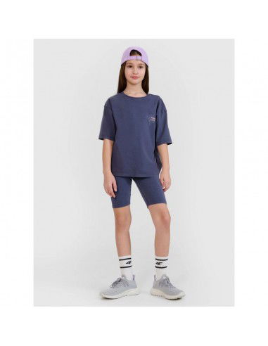 Girls' cycling leggings 4F...