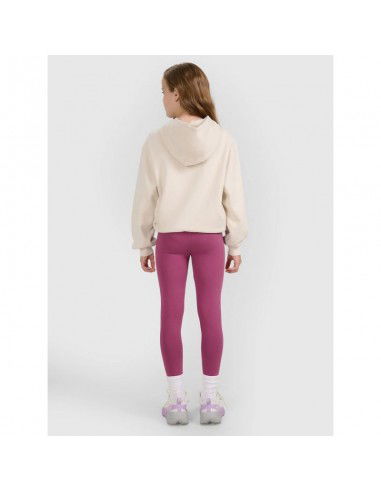 Girls' knitted leggings 4F...