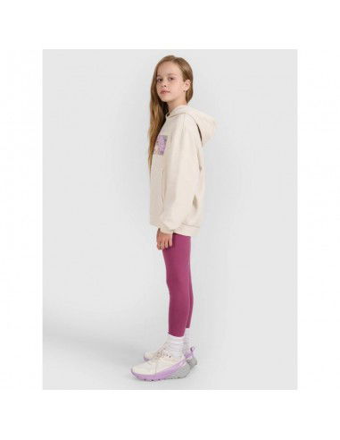 Girls' knitted leggings 4F...