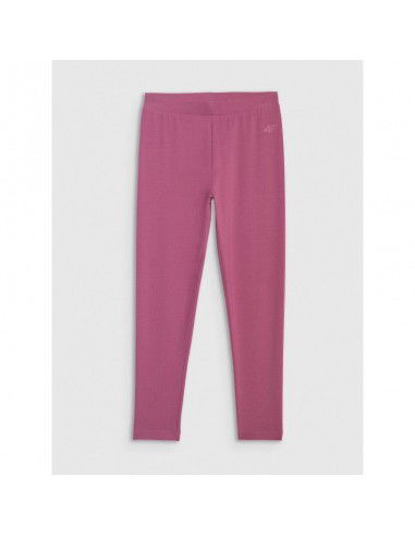 Girls' knitted leggings 4F...