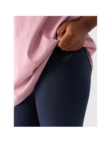 Girls' knitted leggings 4F Junior...