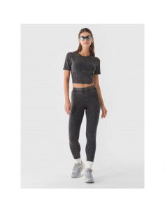 Women's knitted leggings 4F...