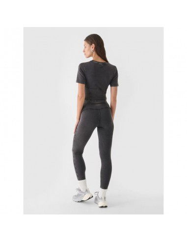 Women's knitted leggings 4F...