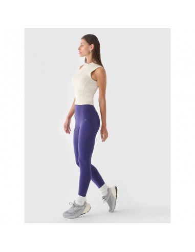 Women's knitted leggings 4F...