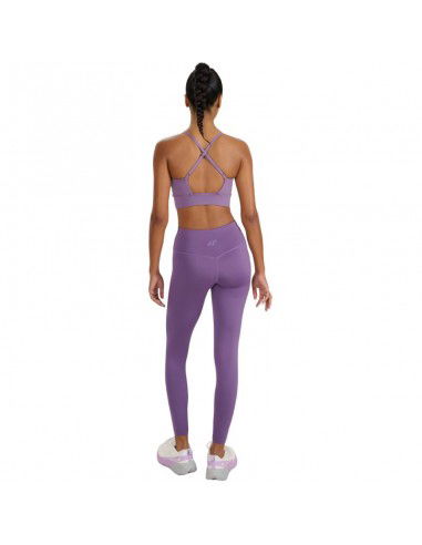 4F FNK F360 women's leggings purple...