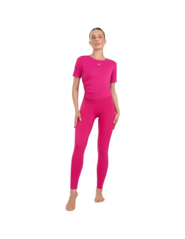 Women's leggings 4F FNK F369 pink...