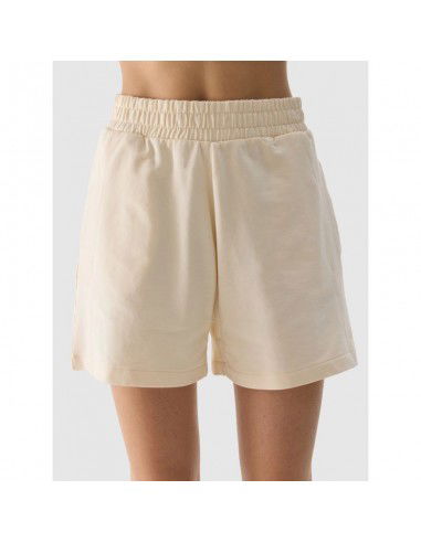 Women's cotton sweat shorts 4F