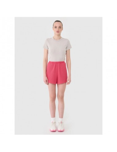 Women's casual waffle knit shorts 4F 4FRSS25TSHOF69954S