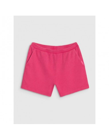 Women's casual waffle knit shorts 4F 4FRSS25TSHOF69954S