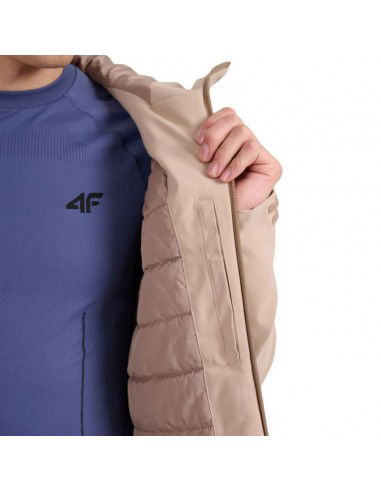 Men's ski jacket 4F M0787 beige...