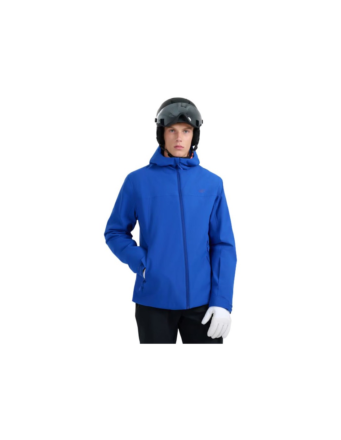 Men's ski jacket 4F M0787 cobalt 4FWAW25TTJAM0787 36S