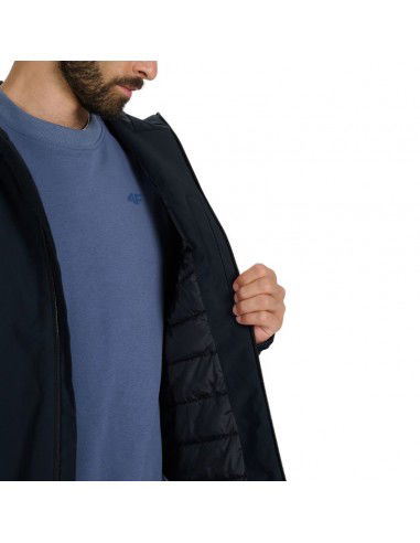 Men's ski jacket 4F M0787 deep black...