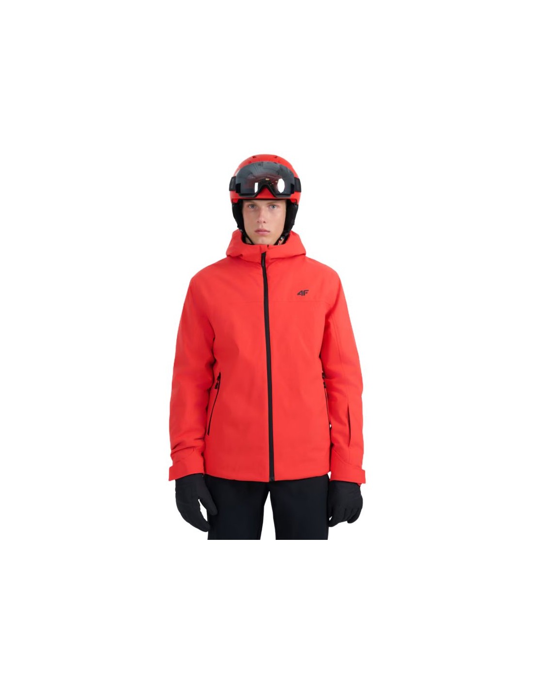 Men's ski jacket 4F M0787 red 4FWAW25TTJAM0787 62S