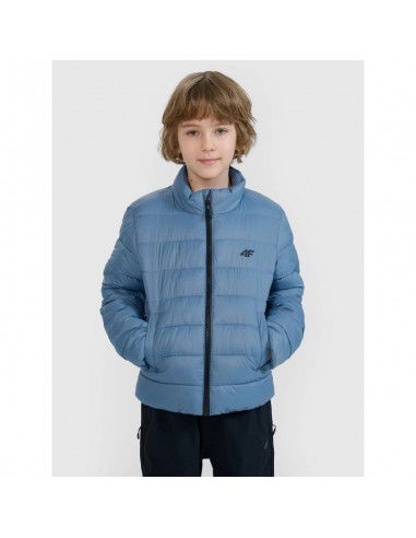 Boy's down jacket with synthetic...
