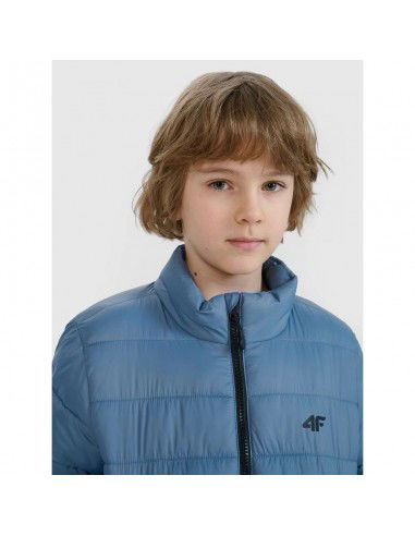 Boy's down jacket with synthetic...