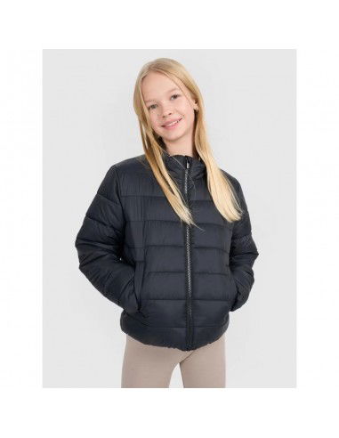 Girls' down jacket with synthetic...