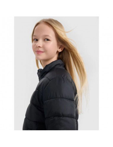 Girls' down jacket with synthetic...