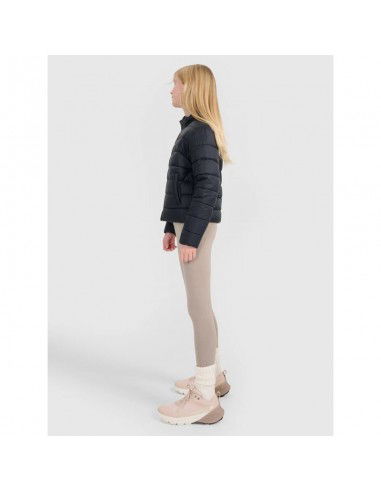 Girls' down jacket with synthetic...