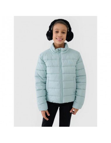 Girls' down jacket with synthetic...
