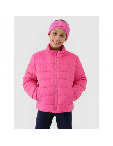 Girls' down jacket with synthetic...