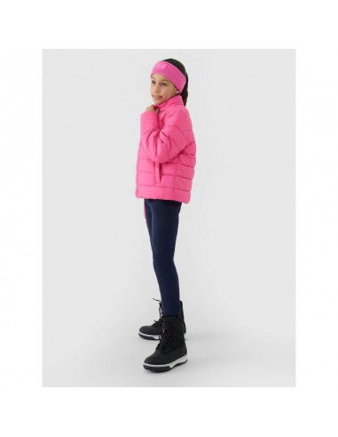 Girls' down jacket with synthetic...