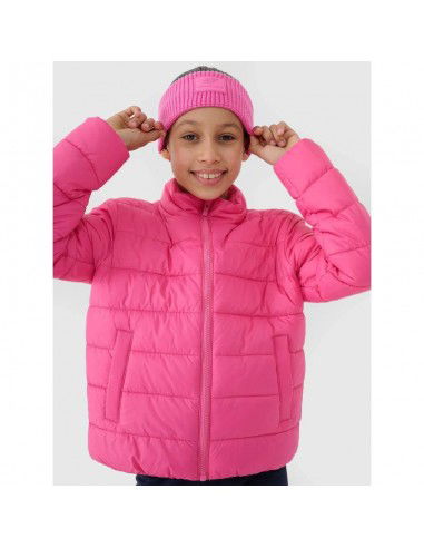 Girls' down jacket with synthetic...