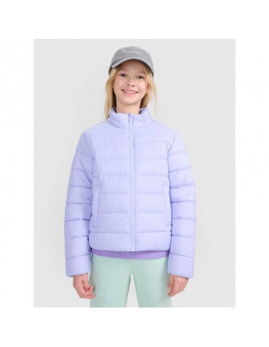 Girls' down jacket with synthetic...