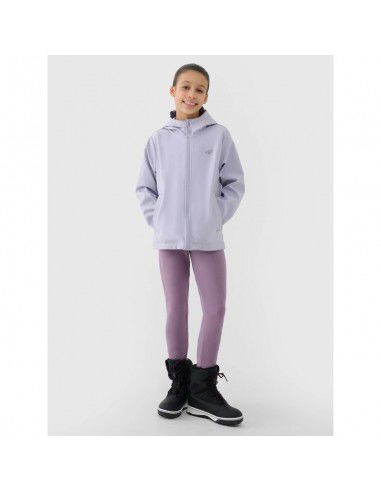 Girls' windproof softshell jacket...