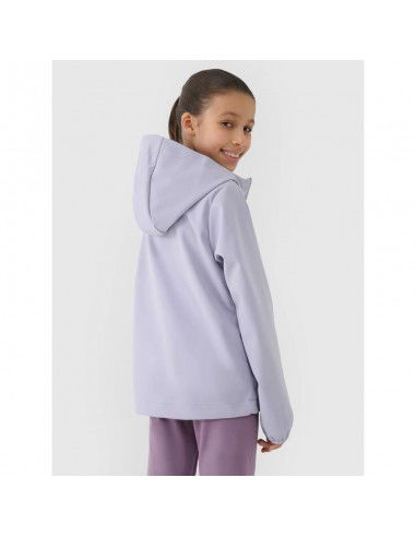 Girls' windproof softshell jacket...