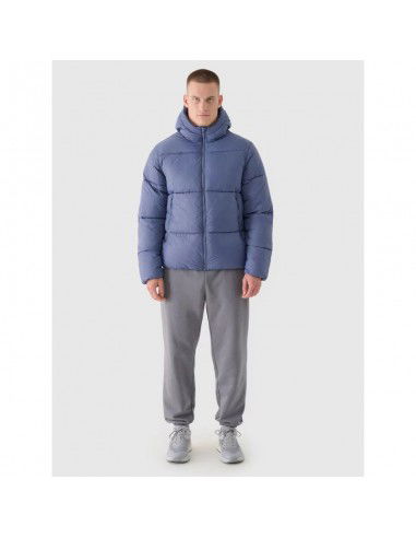 Men's winter down jacket with...