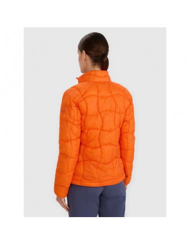 Women's down trekking jacket with...