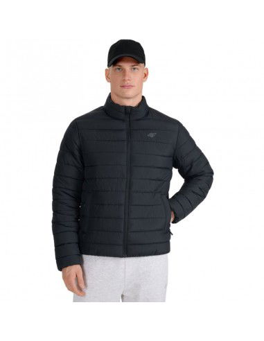 Men's down jacket 4F M597 deep black...