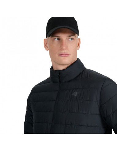 Men's down jacket 4F M597 deep black...