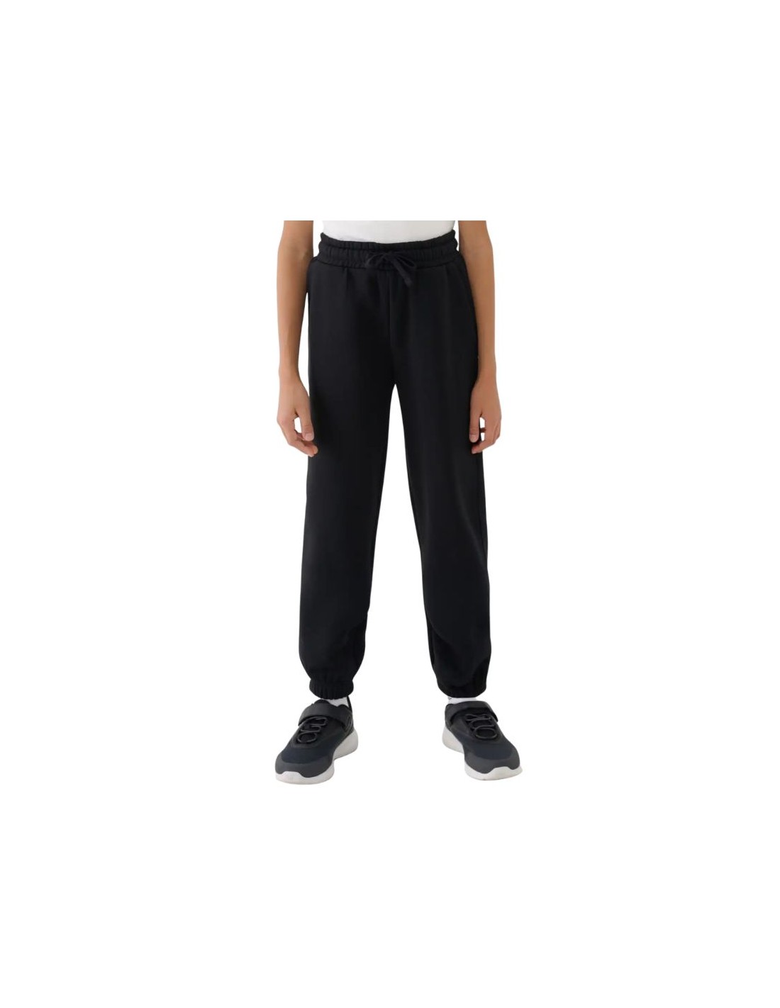 Girls' trousers 4F CAS F1509 deep black 4FJWMM00TTROF1509 20S