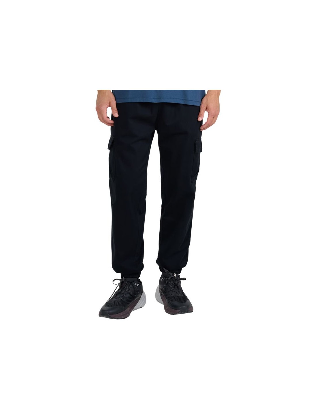 Men's trousers 4F CAS M1210 deep black 4FWAW25TTROM1210