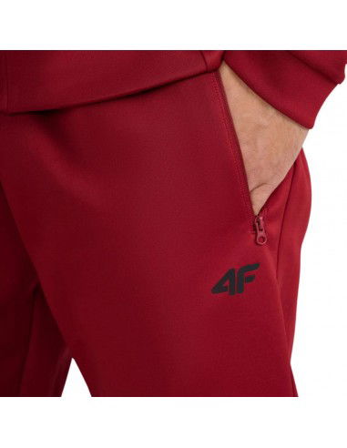 Men's trousers 4F FNK M0936 dark red...
