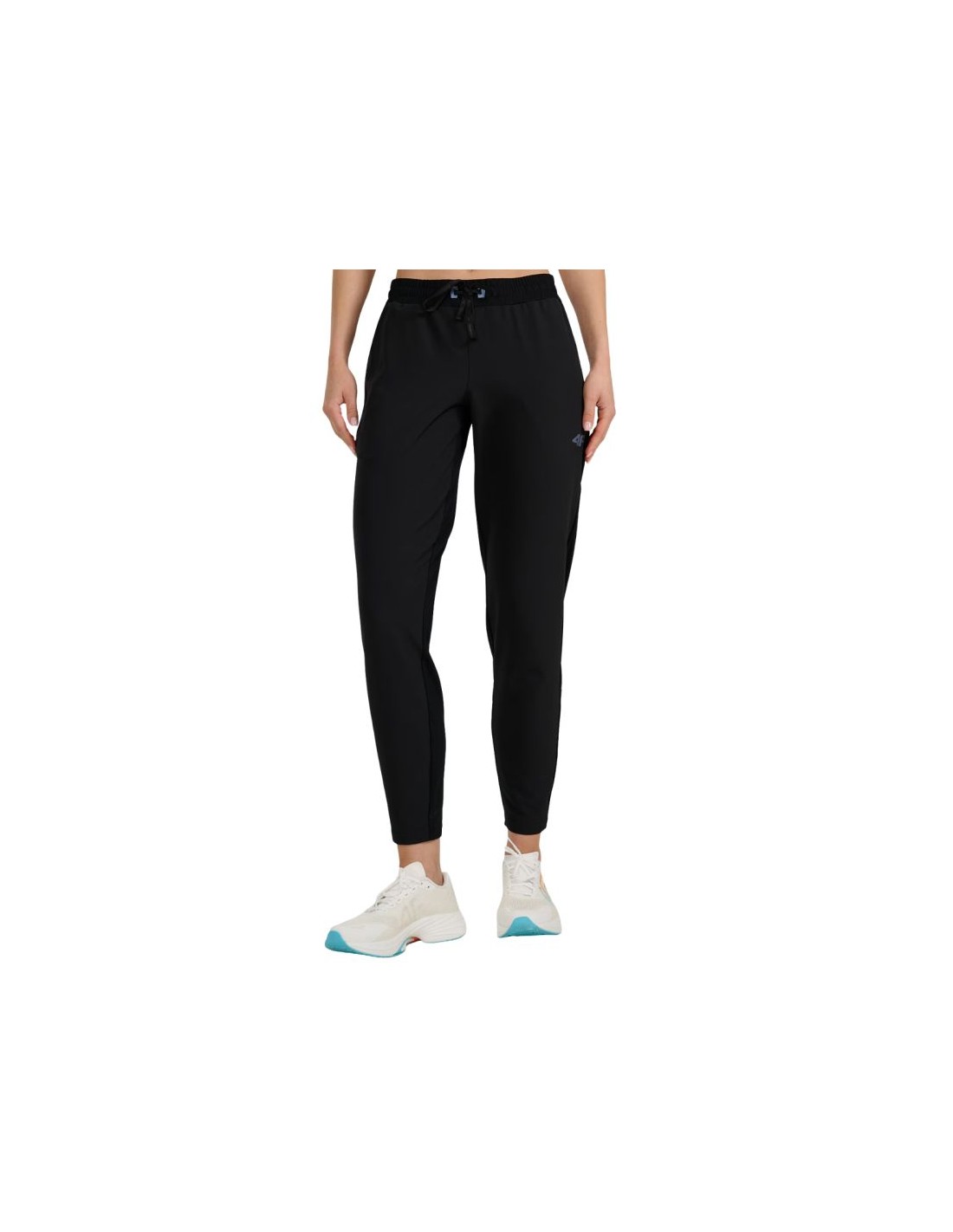Women's trousers 4F FNK F0931 deep black 4FWAW25TFTRF0931 20S